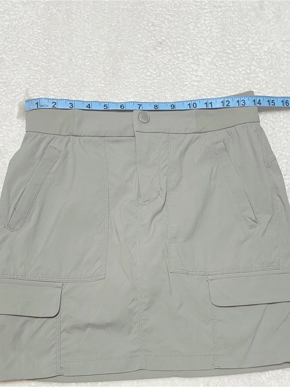 Athleta Trekkie Skort Skirt Galactic Gray Athletic Sport Tennis Casual Women's 2